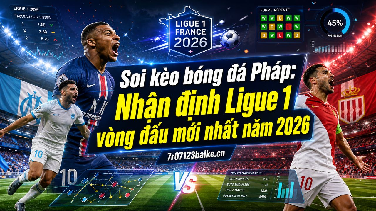Soi kèo bóng đá Pháp: Nhận định Ligue 1 vòng đấu mới nhất năm 2026